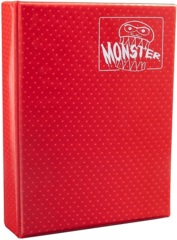 Monster Protectors 9-Pocket MEGA Binder - HOLO Red